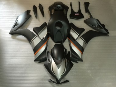 2012-2016 Honda CBR1000RR Motorcycle Fairings - Silver Orange Matte Black Canada