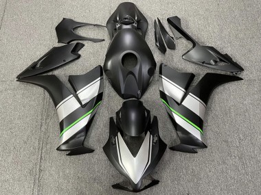 2012-2016 Honda CBR1000RR Motorcycle Fairings - Silver Green Matte Black Canada
