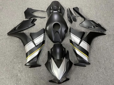 2012-2016 Honda CBR1000RR Motorcycle Fairings - Silver Yellow Matte Black Canada