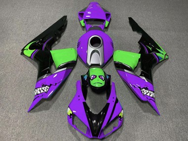 2006-2007 Honda CBR1000RR Motorcycle Fairings - Purple Silver Green Glossy Black Shark Canada