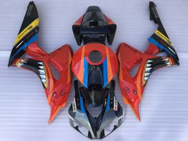 2006-2007 Honda CBR1000RR Motorcycle Fairings - Red Blue Yellow Glossy Black Shark Canada