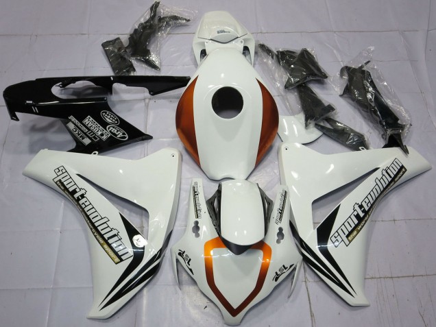2008-2011 Honda CBR1000RR Motorcycle Fairings - White Red Glossy Black Sport Evolution Canada