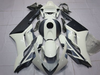 2004-2005 Honda CBR1000RR Motorcycle Fairings - White Matte Black Canada