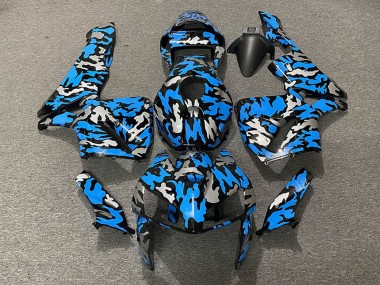 2005-2006 Honda CBR600RR Motorcycle Fairings - Camouflage Blue Canada