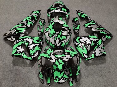 2005-2006 Honda CBR600RR Motorcycle Fairings - Camouflage Light Green Canada