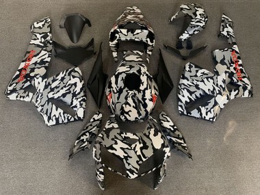 2005-2006 Honda CBR600RR Motorcycle Fairings - Camouflage Red Decals Canada
