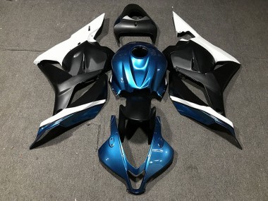2009-2012 Honda CBR600RR Motorcycle Fairings - White Blue Matte Black Canada