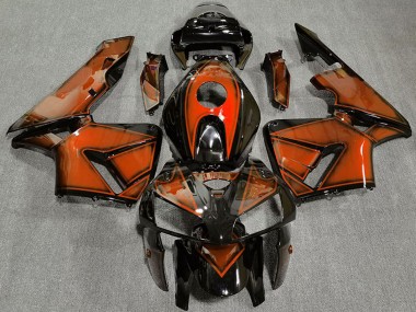 2005-2006 Honda CBR600RR Motorcycle Fairings - Deep Orange Canada