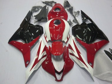 2009-2012 Honda CBR600RR Motorcycle Fairings - White Red Glossy Black OEM Style Canada
