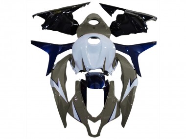 2009-2012 Honda CBR600RR Motorcycle Fairings - White Grey Blue Glossy Black Canada