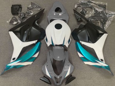 2009-2012 Honda CBR600RR Motorcycle Fairings - White Grey Blue Matte Black Canada