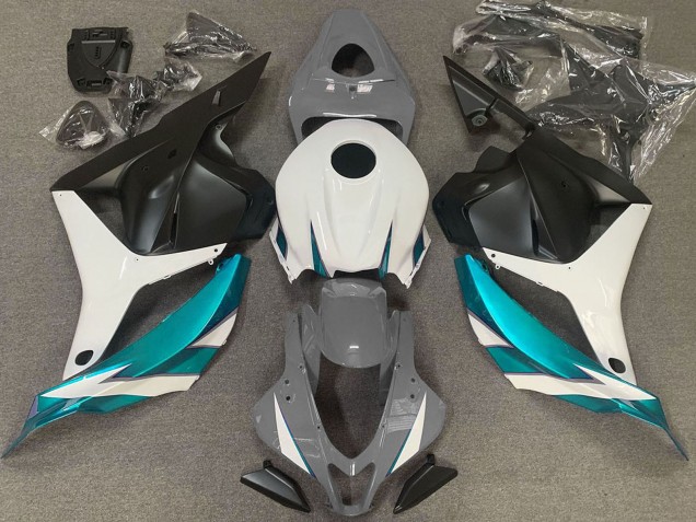2009-2012 Honda CBR600RR Motorcycle Fairings - White Grey Blue Matte Black Canada