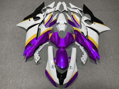 2009-2012 Honda CBR600RR Motorcycle Fairings - White Orange Purple Canada