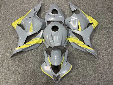 2009-2012 Honda CBR600RR Motorcycle Fairings - Nardo Grey Yellow Canada