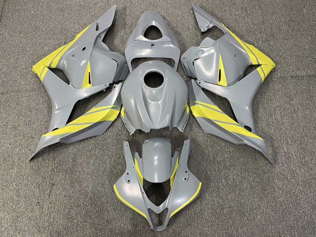2009-2012 Honda CBR600RR Motorcycle Fairings - Nardo Grey Yellow Canada