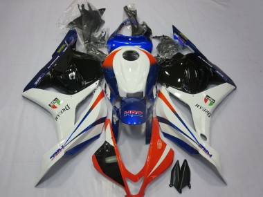 2009-2012 Honda CBR600RR Motorcycle Fairings - White Blue Red Glossy Black Canada