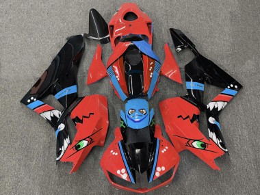 2013-2023 Honda CBR600RR Motorcycle Fairings - Red Blue Glossy Black Shark Canada