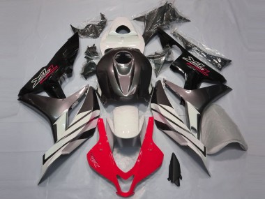 2007-2008 Honda CBR600RR Motorcycle Fairings - White Red Grey Glossy Black Canada