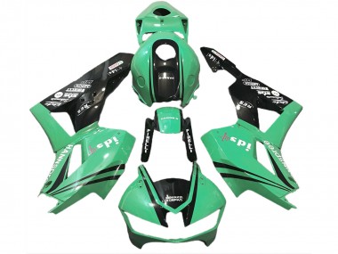 2013-2023 Honda CBR600RR Motorcycle Fairings - Green Glossy Black Canada