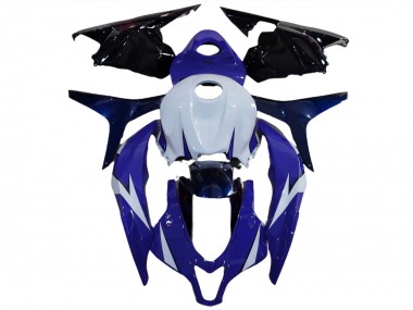 2009-2012 Honda CBR600RR Motorcycle Fairings - White Blue Glossy Black Canada