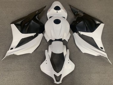 2009-2012 Honda CBR600RR Motorcycle Fairings - White Matte Black Canada