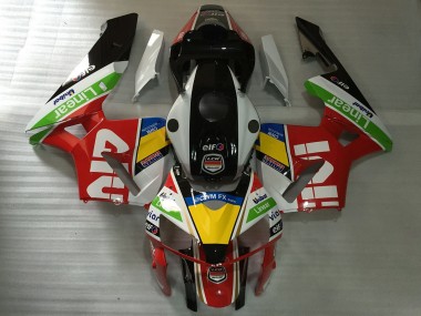2005-2006 Honda CBR600RR Motorcycle Fairings - White Red Givi Canada
