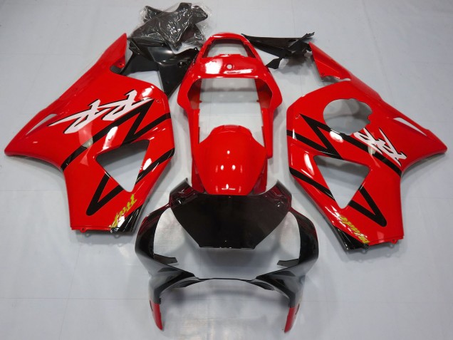 2002-2003 Honda CBR954RR Motorcycle Fairings - Red Glossy Black Canada
