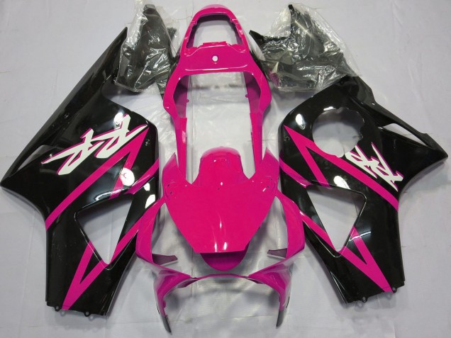 2002-2003 Honda CBR954RR Motorcycle Fairings - Pink Glossy Black Canada