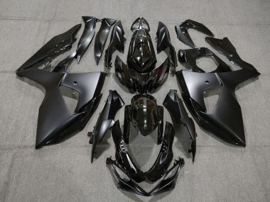 2009-2016 Suzuki GSXR 1000 Motorcycle Fairings - Glossy Black Matte Black Canada