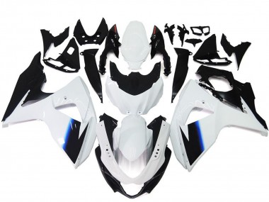 2009-2016 Suzuki GSXR 1000 Motorcycle Fairing Kits - White Blue Black Canada