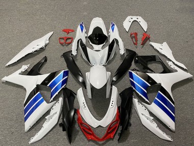 2009-2016 Suzuki GSXR 1000 Motorcycle Fairings - White Blue Red Black Canada