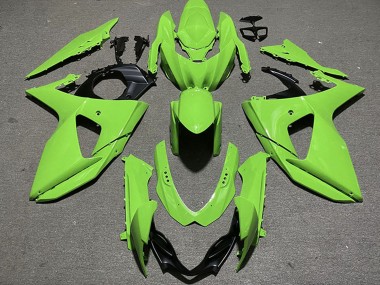 2009-2016 Suzuki GSXR 1000 Motorcycle Fairings - Green Black Canada