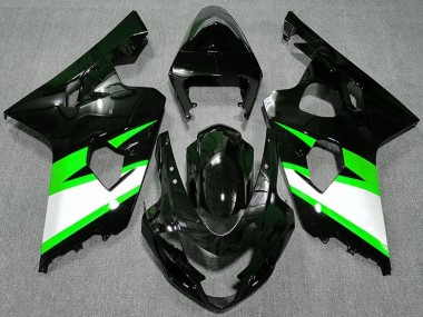 2004-2005 Suzuki GSXR 600 / GSXR 750 Motorcycle Fairings - Glossy Black Green White Canada