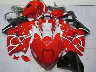 1996-2007 Suzuki GSXR 1300 Motorcycle Fairings - Red White Black Canada