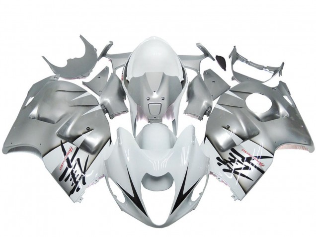 1996-2007 Suzuki GSXR 1300 Motorcycle Fairings - Silver White OEM Style Canada