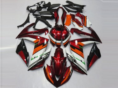 2015-2018 Yamaha R3 Motorcycle Fairings - White Red Orange Green Black Canada