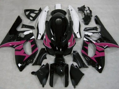 1996-2007 Yamaha YZF600R Thundercat Motorcycle Fairings - Glossy Black Dark Pink White Canada