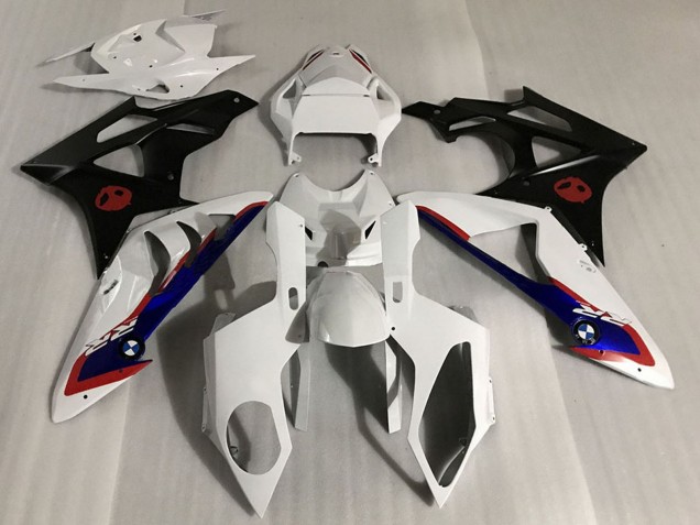 2015-2016 BMW S1000RR Motorcycle Fairings - White Red Blue Matte Black Canada