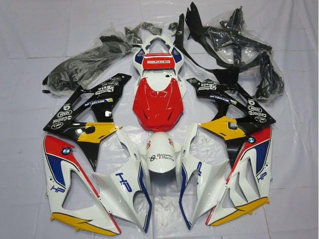 2015-2016 BMW S1000RR Motorcycle Fairings - White Red Blue Yellow Black HP Canada