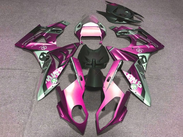 2017-2018 BMW S1000RR Motorcycle Fairings - Pink Black Canada