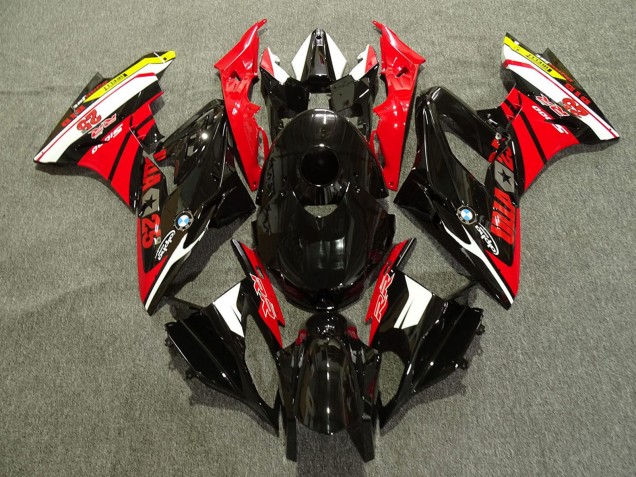 2015-2016 BMW S1000RR Motorcycle Fairings - White Red Yellow Glossy Black Canada