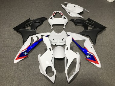 2009-2014 BMW S1000RR Motorcycle Fairings - White Red Blue Matte Black Canada