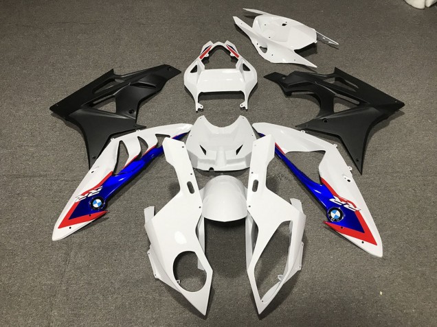 2009-2014 BMW S1000RR Motorcycle Fairings - White Red Blue Matte Black Canada