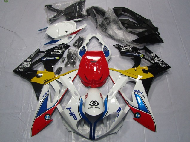 2009-2014 BMW S1000RR Motorcycle Fairings - White Yellow Red Black Blue HP Canada
