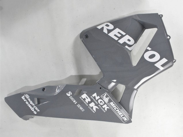 2005-2006 Honda CBR600RR Motorcycle Fairings - Nardo Grey White Repsol Canada