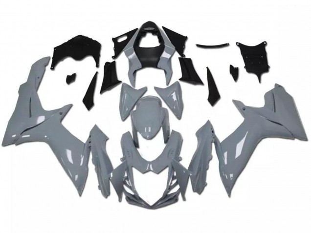 2011-2024 Suzuki GSXR 600 / GSXR 750 Motorcycle Fairings - Nardo Grey Canada