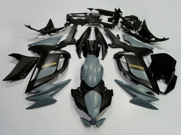 2020-2025 Kawasaki Ninja 650 EX650 Motorcycle Fairings - Grey Black Gold Canada