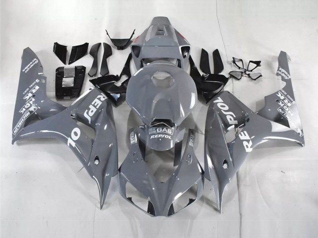 2006-2007 Honda CBR1000RR Motorcycle Fairings - Nardo Grey White Repsol Canada