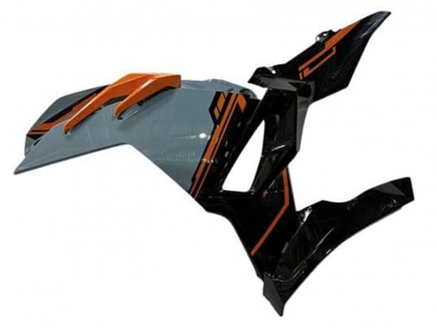 2024-2026 Kawasaki Ninja 500 EX500R Motorcycle Fairings - Nardo Grey Orange Black Canada
