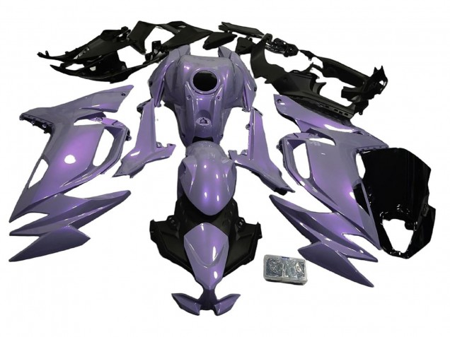 2020-2025 Kawasaki Ninja 650 EX650 Motorcycle Fairings - Chameleon Grey Dazz Pearl Purple Canada